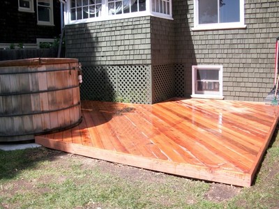 After Photo of Backyard Deck